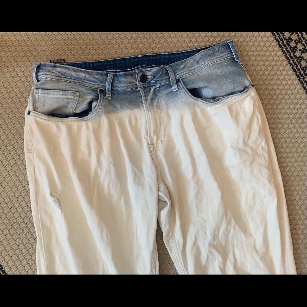 BUFFALO DAVID BITTON ASH-X BLEACHED SLIM 36x32